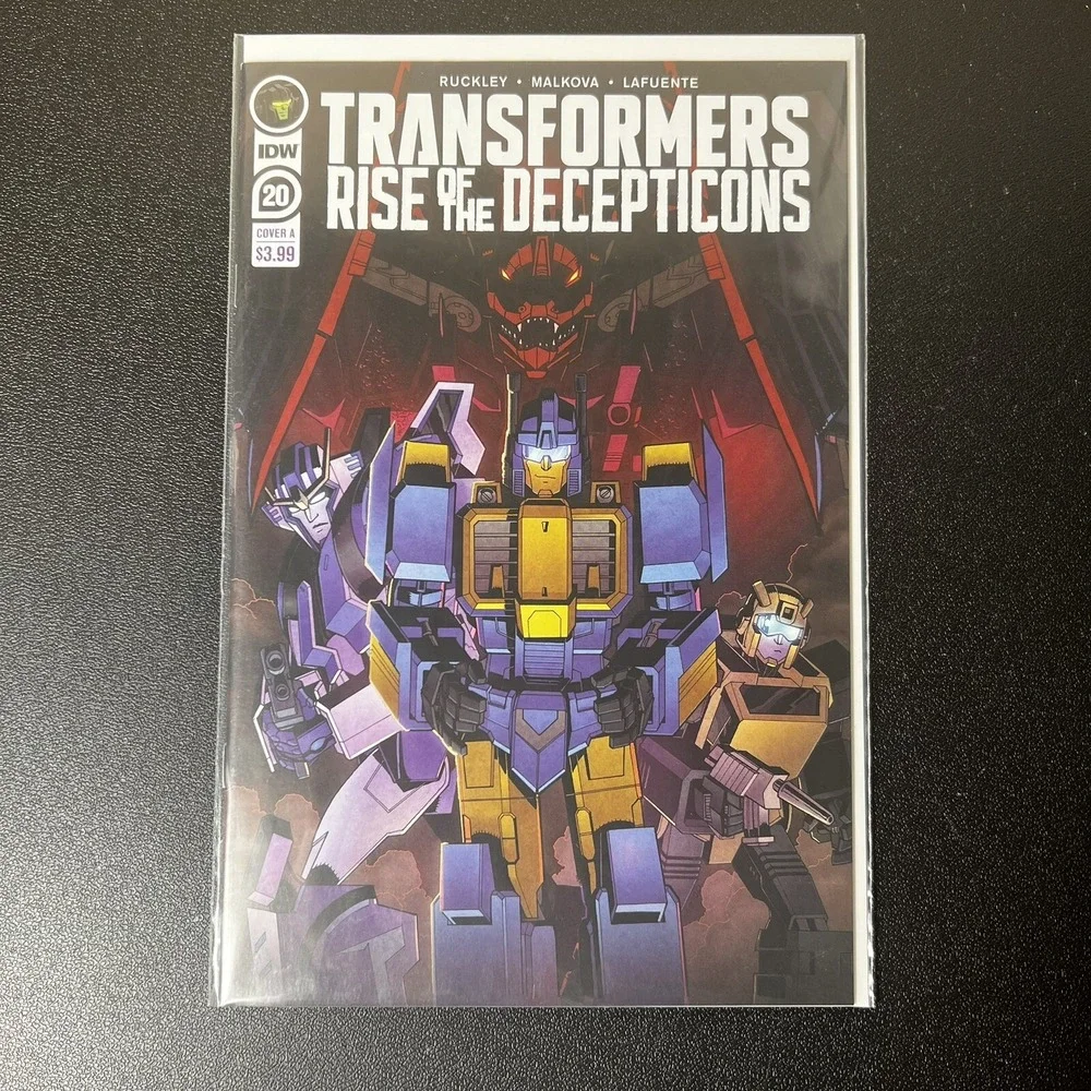 Transformers Rise of the Decepticons 20 Cover A IDW